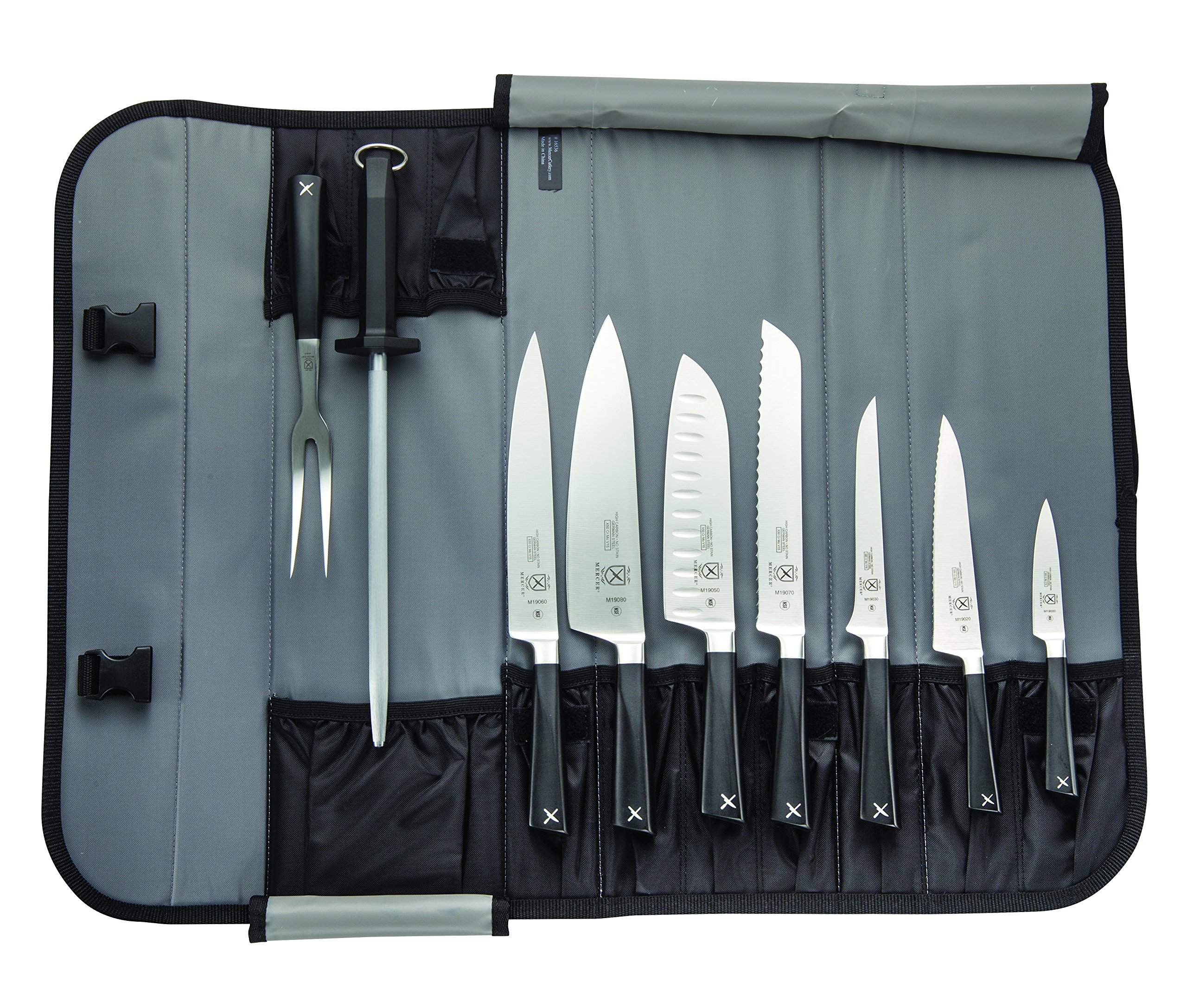 Amazon.com: Mercer Culinary Züm 10-Piece Forged Knife Set in Case